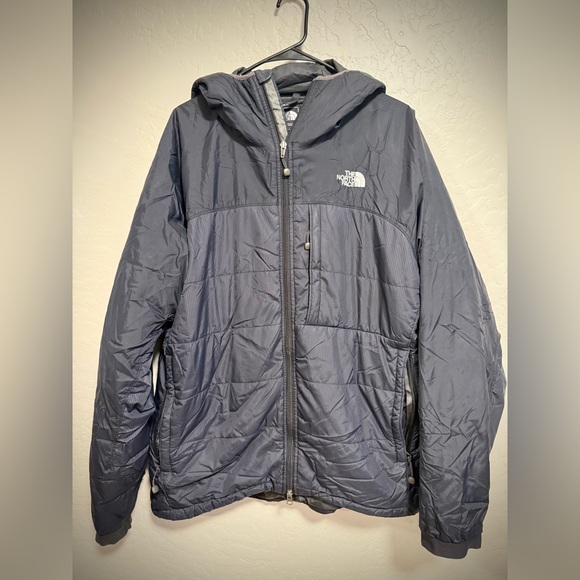 The North Face Charcoal Hooded Jacket - Picture 1 of 5